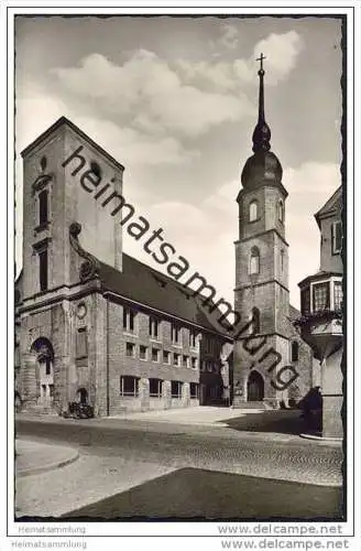 Crailsheim - Rathaus - Liebfrauenkapelle - Foto-AK