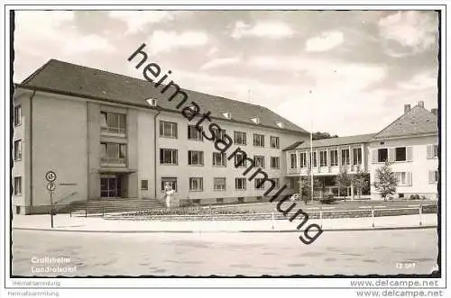 Crailsheim - Landratsamt - Foto-AK