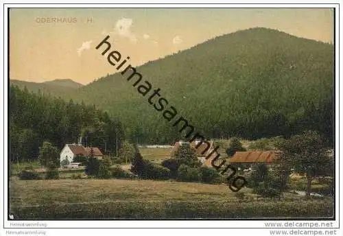 Oderhaus im Harz