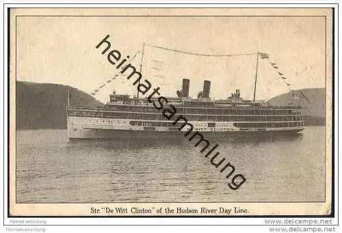 Linienschiff - Str. De Witt Clinton of the Hudson River Day Line