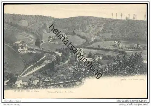 Stolberg - Villen Partie a. Tyrathal ca. 1900