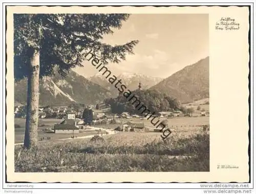 Ruhpolding - Foto-AK Grossformat