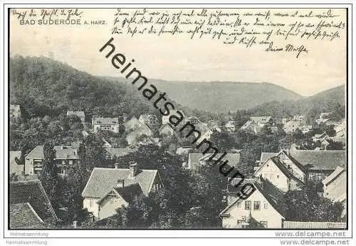 Bad Suderode a. Harz - Dächerpanorama