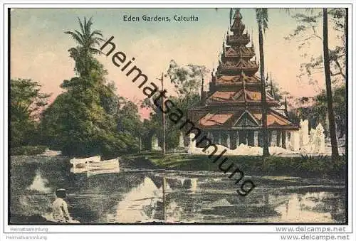 Indien - Calcutta&nbsp;- Eden Gardens - ca. 1910
