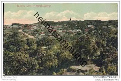 Indien - Mahabhleshwar&nbsp;- Panorama View - ca. 1910