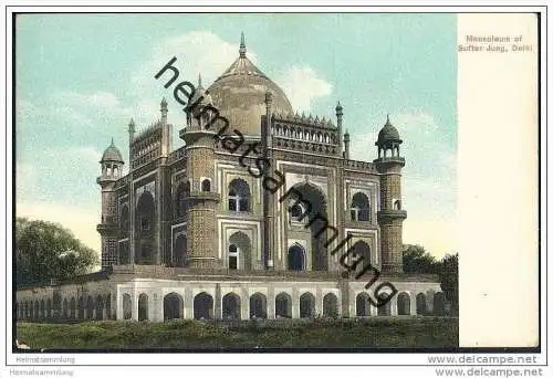 Indien - Dehli - Mausoleum of Sufter Jung - ca. 1910