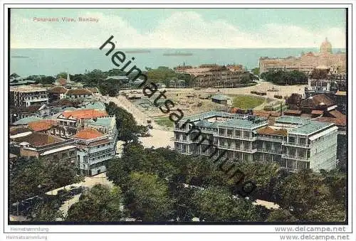 Indien - Bombay - Panorama View - ca. 1910