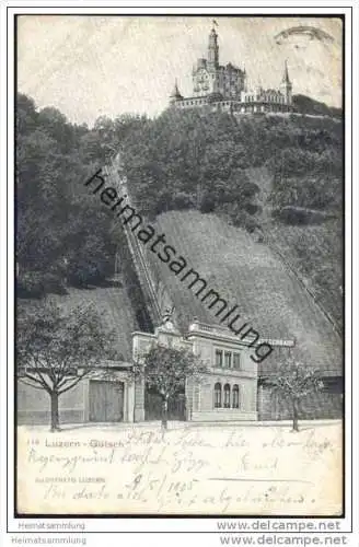 Luzern-Gütsch - Gütschbahn