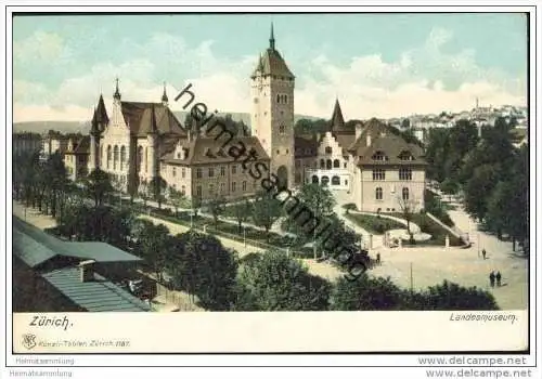 Zürich - Landesmuseum ca. 1910