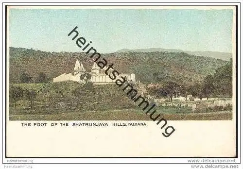 Indien - Palitana - The Foot of the Shatrunjaya Hills - ca. 1910