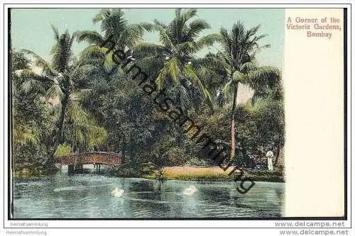 Indien - Bombay - Victoria Gardens - ca. 1910