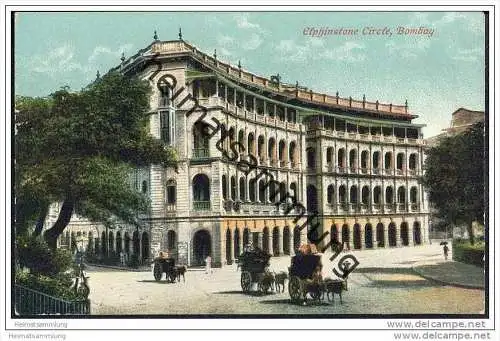 Indien - Bombay - Elphinstone Circle - ca. 1910