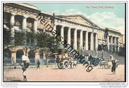 Indien - Bombay - The Town Hall - ca. 1910