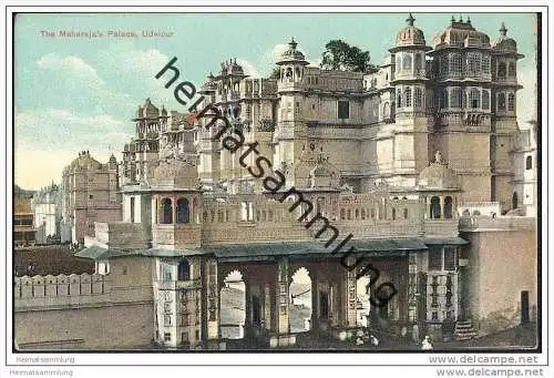 Indien - Udaipur - The Maharaja's Palace - ca. 1910