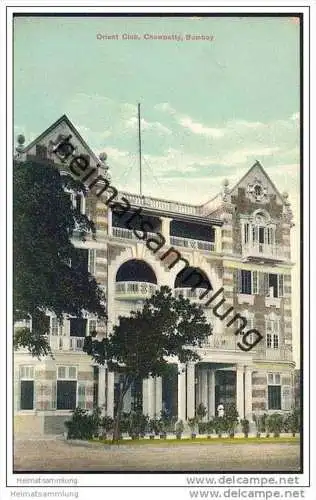 Indien - Bombay - Orient Club - Chowpatty - ca. 1910