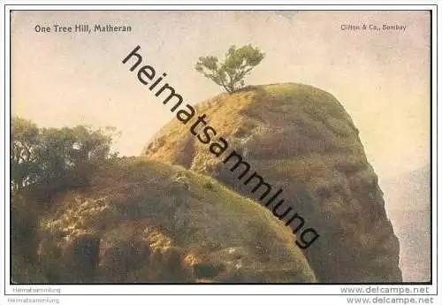 Indien - Matheran - One Tree Hill - ca. 1900