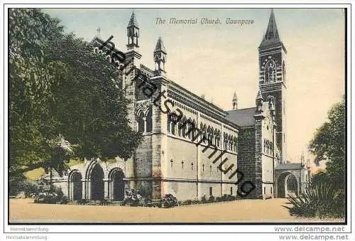 Indien - Cownpore - The Memorial Church - ca. 1910