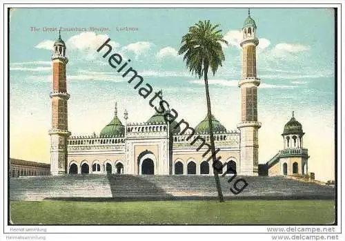 Indien - Lucknow - The Great Emambara Mosque - ca. 1910