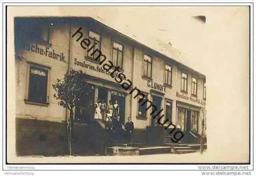 Hamburg - Altona - Sanatorien und Hotel Einrichtungen C. Lohoff - Foto-AK