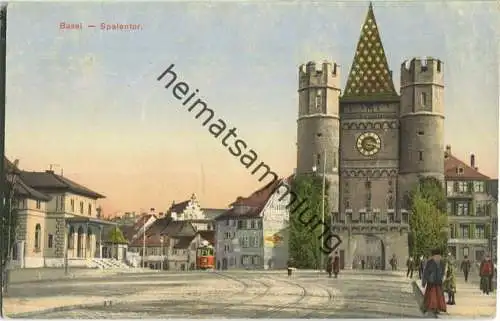 Basel - Spalentor - Verlag WFB => Wilhelm Frey Basel