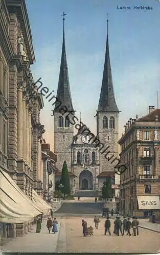 Luzern Hofkirche - Verlag E. Goetz Luzern