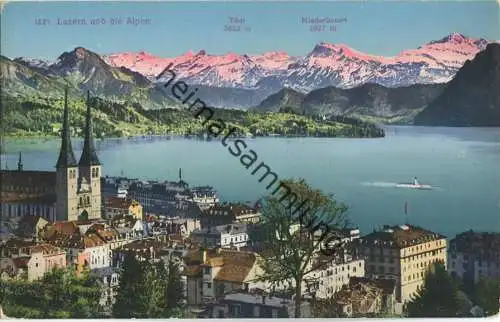 Luzern und die Alpen - Verlag Wehrli AG Kilchberg-Zürich