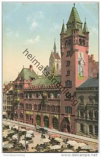 Basel - Rathaus - Verlag Rathe-Feldmann Basel