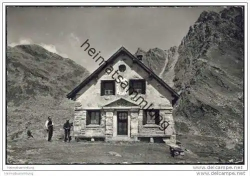 Cabane du Mont Fort - Foto-AK