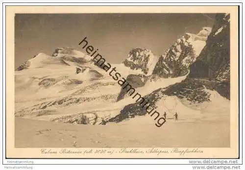 Cabane Britannia - Strahlhorn - Adlerpass - Rimpfischhorn