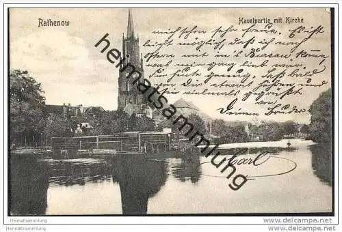 Rathenow - Havelpartie - Kirche