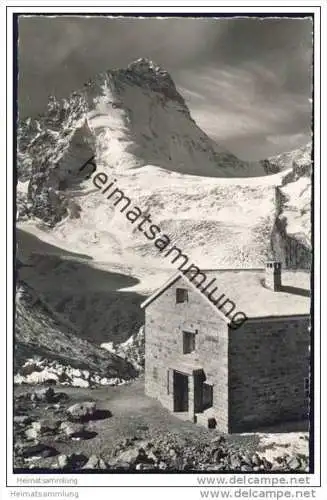 Cabane du Mountet C.A.S. - Foto-AK 40er Jahre