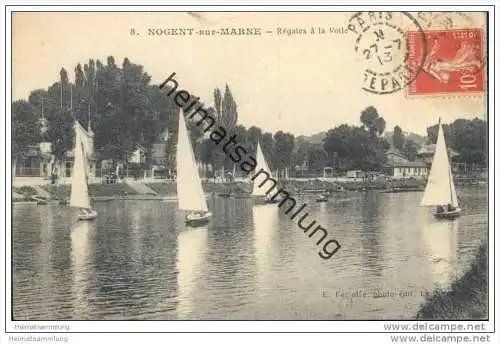 Nogent-sur-Marne - Régates à la Voile