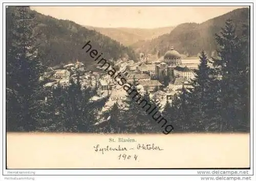 St. Blasien - Panorama ca. 1900