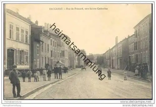 Baccarat - Rue de Frouard - vers Sainte-Catherine