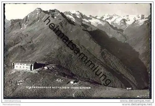 Starkenburger Hütte - Foto-AK