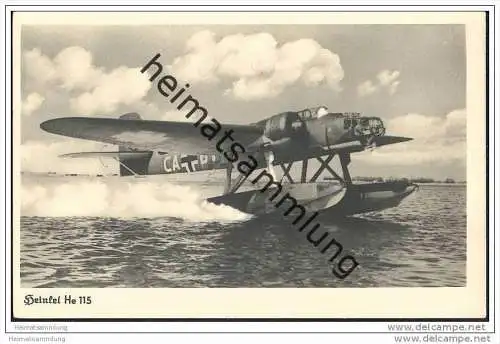 Heinkel He 115 - Foto-AK