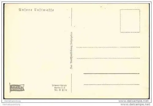 Unsere Luftwaffe - Foto-AK