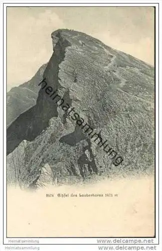 Lauberhorn Gipfel ca. 1905