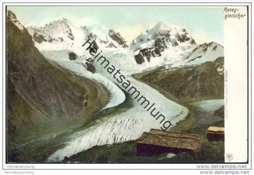 Roseg Gletscher ca. 1900