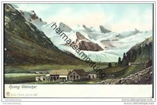 Roseg Gletscher ca. 1900