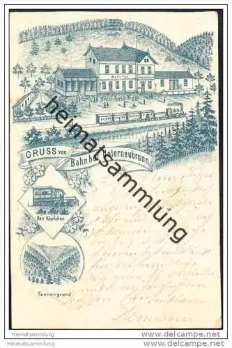 Unterneubrunn - Bahnhof - Das Köpfchen - Bahnpost