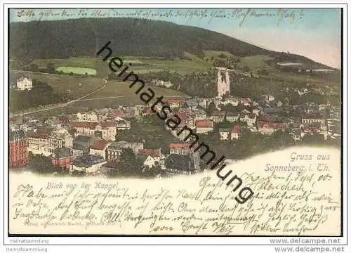 Sonneberg  - Blick von der Kappel