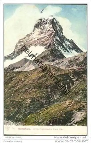 Matterhorn - heraufziehendes Gewitter