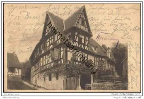 Elsässer Bauernhaus