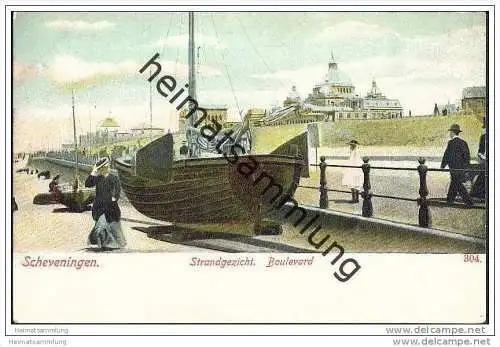 Scheveningen - Strandgezicht Boulevard