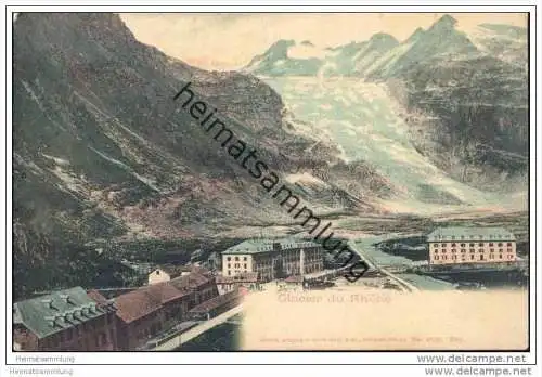 Glasier du Rhone - Gletsch ca. 1900