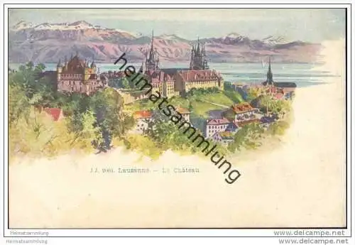 Lausanne - Le Chateau ca. 1900
