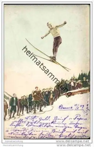 Ski-Sport - Ein famoser Sprung