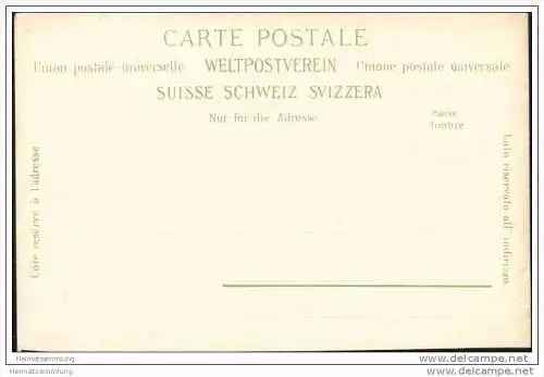 Rigi-Kaltbad und die Alpen ca. 1900