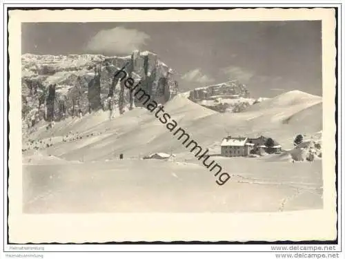 Rifugio Passo Sella verso il M. Sella - Foto-AK Grossformat